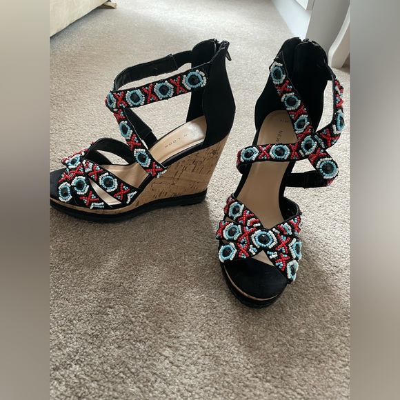 New Look Shoes - New Look black wedges size UK 4